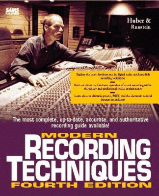 Modern Recording Techniques 0672306395 Book Cover