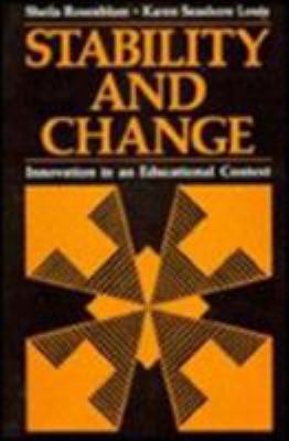 Stability and Change 0306406659 Book Cover
