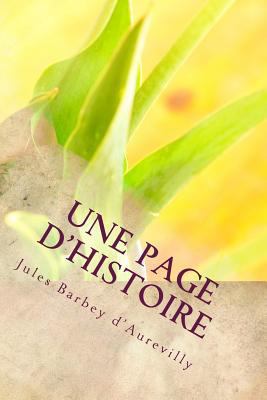 Une page d'histoire [French] 1544886160 Book Cover