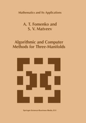 Algorithmic and Computer Methods for Three-Mani... 9048149258 Book Cover