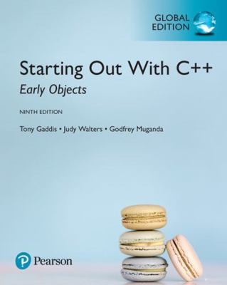 Starting Out with C++: Early Objects, Global Ed... 1292157275 Book Cover