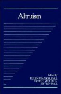 Altruism: Volume 10, Part 1 (Social Philosophy ... 0521447593 Book Cover