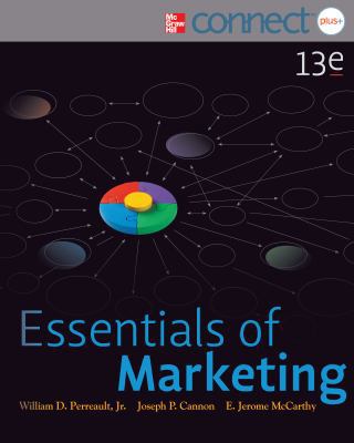 Essentials of Marketing with Connect Access Card 0077893042 Book Cover