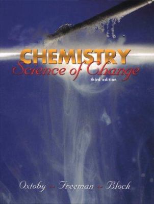 Chemistry: Science of Change 0030200881 Book Cover