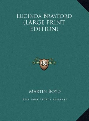 Lucinda Brayford (LARGE PRINT EDITION) [Large Print] 1169963730 Book Cover