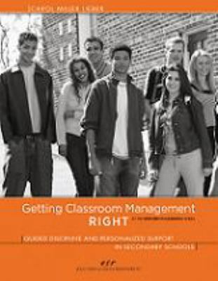 Getting Classroom Management RIGHT: Guided Disc... 0615281230 Book Cover