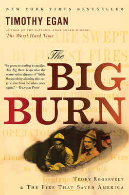 The Big Burn: Teddy Roosevelt and the Fire That... 0547394608 Book Cover