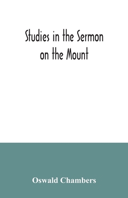 Studies in the Sermon on the Mount 9354034330 Book Cover