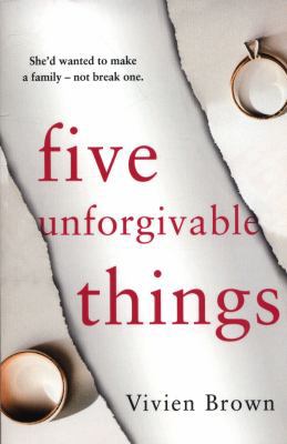 Five Unforgivable Things 0008252149 Book Cover