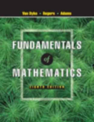 Fundamentals of Mathematics (with CD-ROM, Make ... 0534398162 Book Cover