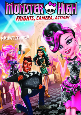Monster High: Frights, Camera, Action! B00HF5J9TG Book Cover