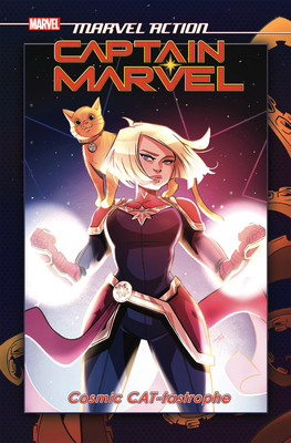Marvel Action: Captain Marvel: Cosmic CAT-tastr... 1684056241 Book Cover