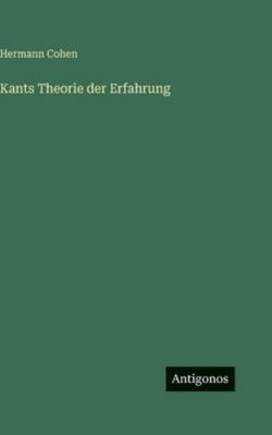 Kants Theorie der Erfahrung [German] 3386421172 Book Cover