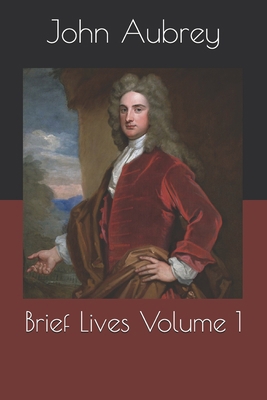 Brief Lives Volume 1 B08QW836QS Book Cover