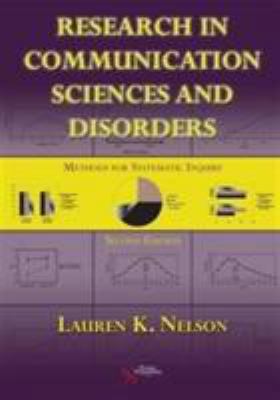 Research in Communication Sciences and Disorder... 1597564915 Book Cover