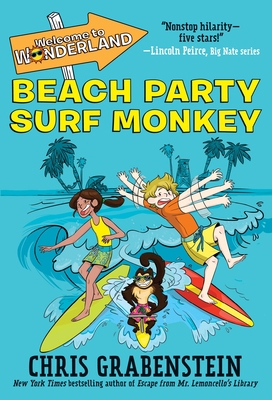 Welcome to Wonderland #2: Beach Party Surf Monkey 0553536133 Book Cover