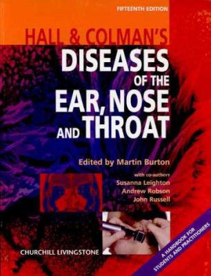 Hall and Colman's Diseases of the Ear, Nose and... 0443061904 Book Cover