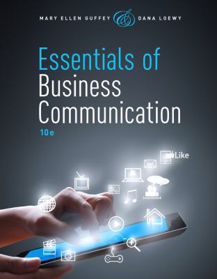 Essentials of Business Communication (with Prem... 1285858913 Book Cover