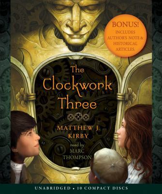 The the Clockwork Three 0545249554 Book Cover