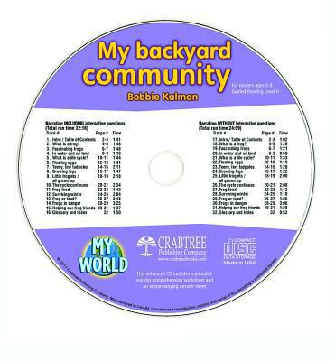 My Backyard Community - CD Only 1427111030 Book Cover