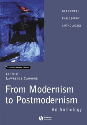 From Modernism to Postmodernism: An Anthology E... 0631232125 Book Cover