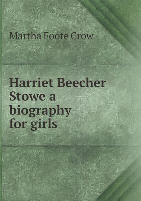 Harriet Beecher Stowe a biography for girls 5518506198 Book Cover