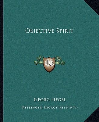 Objective Spirit 1162676671 Book Cover