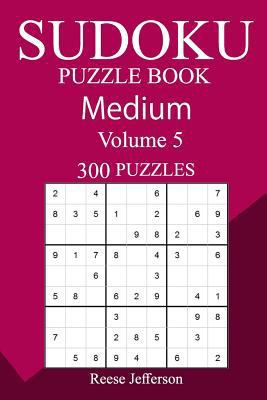 300 Medium Sudoku Puzzle Book 1987687264 Book Cover
