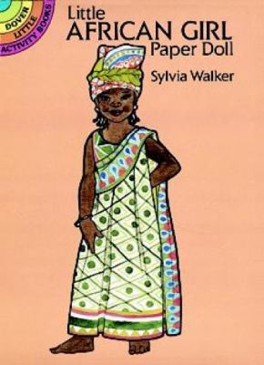 Little African Girl Paper Doll 0486274411 Book Cover