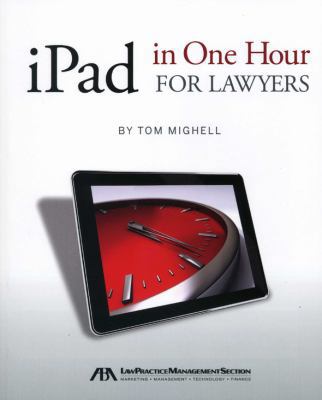 iPad in One Hour for Lawyers 161632953X Book Cover