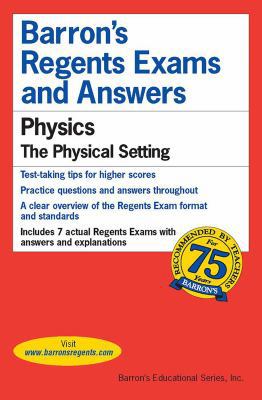Regents Exams and Answers: Physics 0812033493 Book Cover