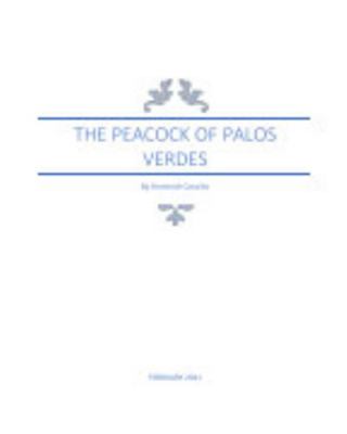 Paperback Peacock of Palos Verdes Book