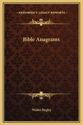 Bible Anagrams 1169291740 Book Cover