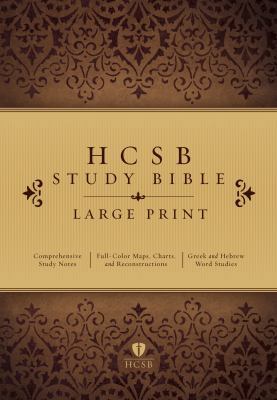 Study Bible-HCSB-Large Print [Large Print] 1433607476 Book Cover