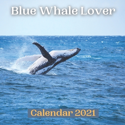 Blue Whale Lover Calendar 2021