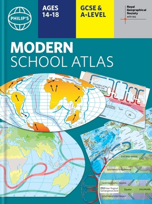 Philip's RGS Modern School Atlas: Hardback 101s... 1849076960 Book Cover