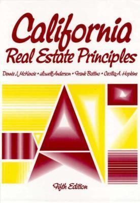 California Real Estate Principles (5th ed) (Pre... 0135928664 Book Cover