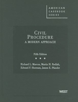 Civil Procedure: A Modern Approach (American Ca... 0314184953 Book Cover