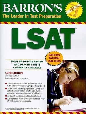 Barron's LSAT 0764140841 Book Cover