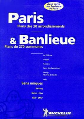 Paris & Banlieue Atlas 206700025X Book Cover