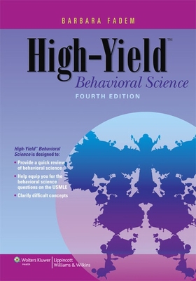 High-Yield Behavioral Science 1451130309 Book Cover