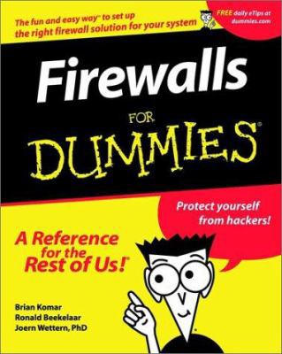 Firewalls For Dummies? 0764508849 Book Cover