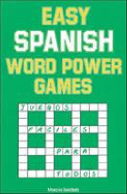 Easy Spanish Word Power Games 0844272469 Book Cover