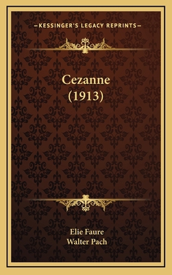 Cezanne (1913) 1168904862 Book Cover