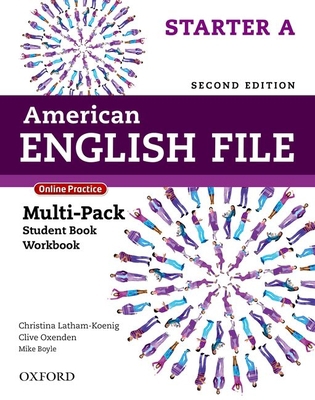 American English File 2e Starter a Multipack 2019 0194796396 Book Cover