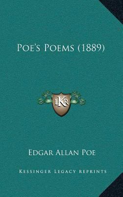 Poe's Poems (1889) 116430478X Book Cover