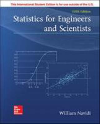 ISE STATISTICS FOR ENGINEERS AND SCIENTISTS (IS... Book Cover