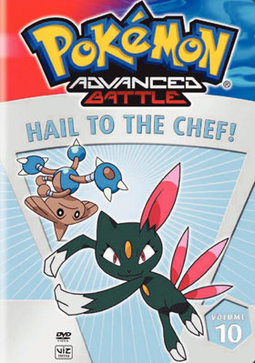 DVD Pokemon Advanced Battle Volume 10: Hail To The Chief Book