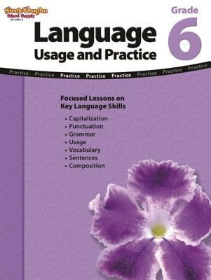 Language: Usage and Practice Reproducible Grade 6 1419027832 Book Cover