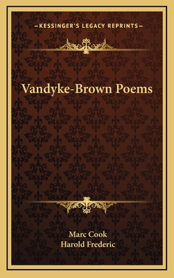 Vandyke-Brown Poems 1163735493 Book Cover